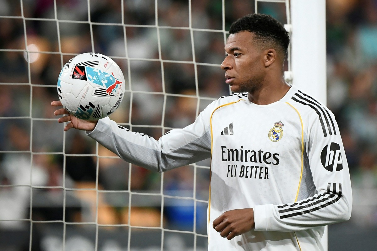 مبابي. (أ ف ب)