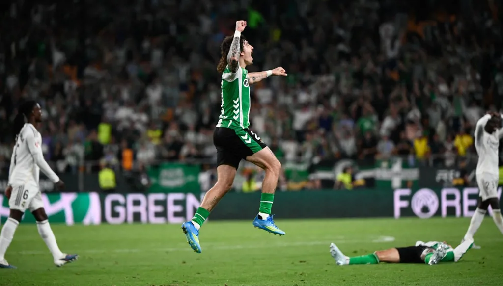 من المباراة. (أ ف ب) 