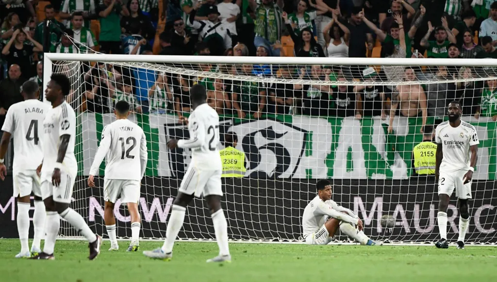 من المباراة. (أ ف ب) 