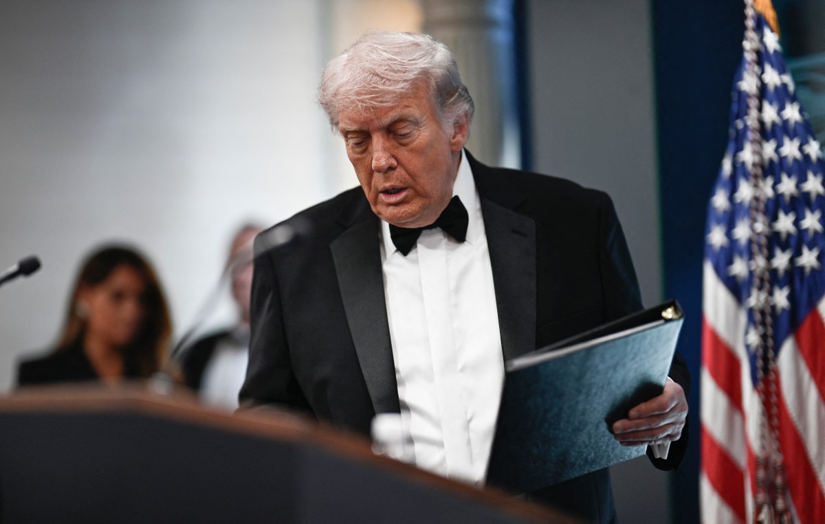 ترامب. (أ ف ب)