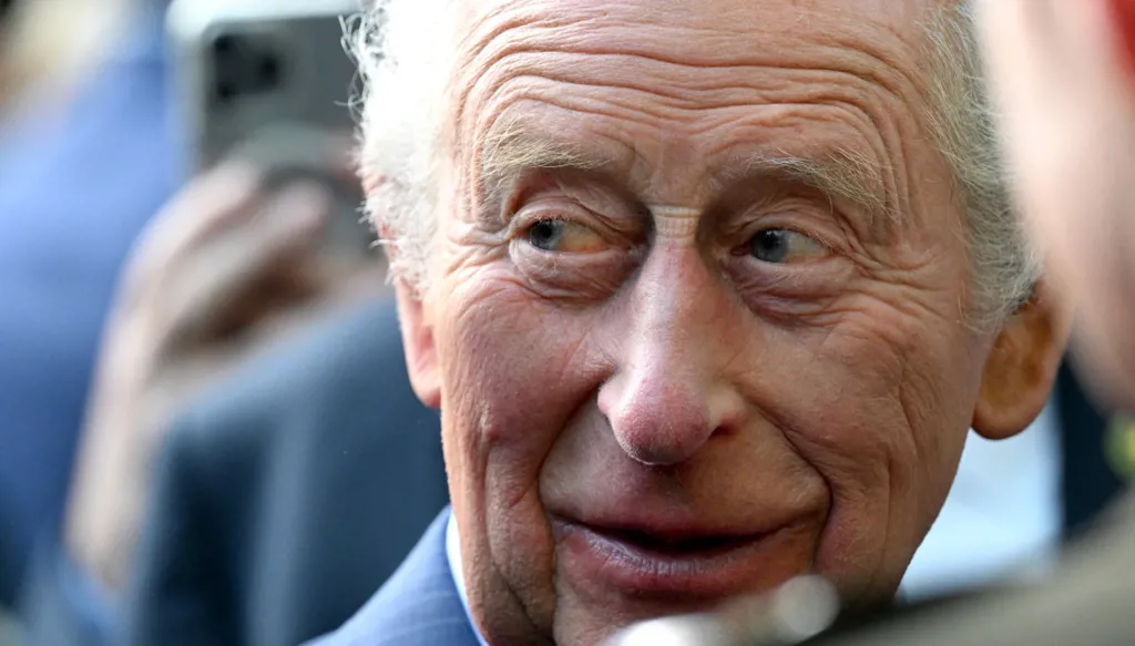 الملك تشارلز (أ ف ب). 