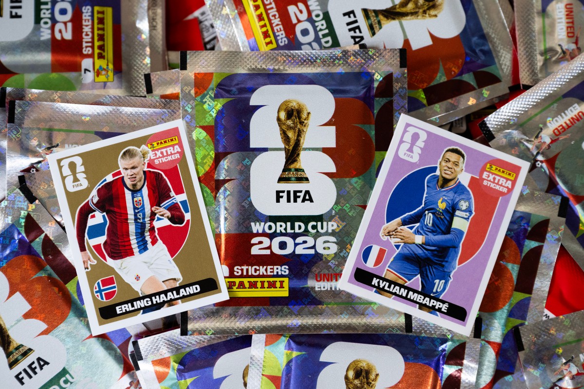 ملصقات بانيني لكأس العالم 2026. (أ ف ب)