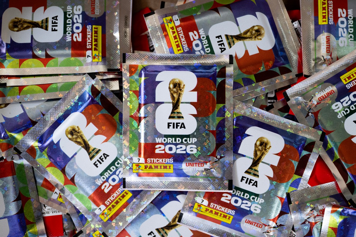 ملصقات بانيني لكأس العالم 2026. (أ ف ب)