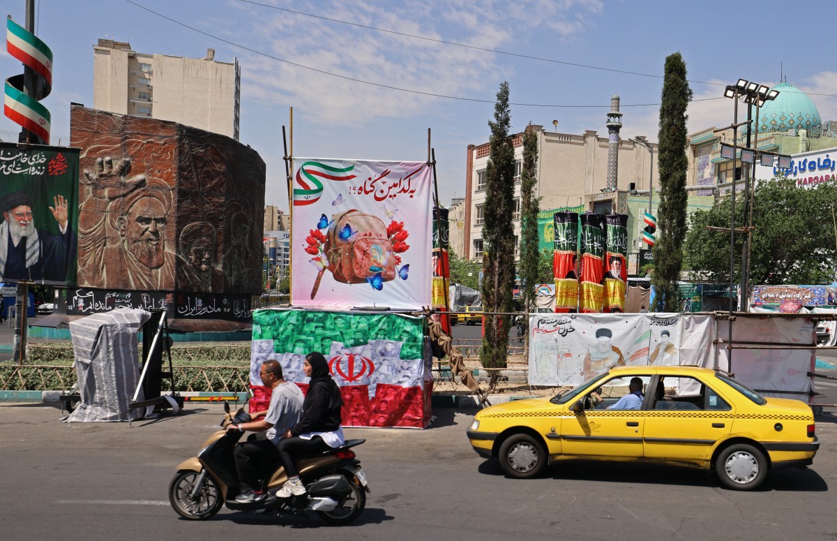 العاصمة الإيرانية طهران (أ ف ب).