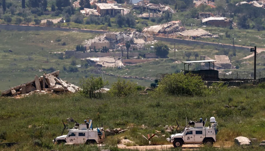قوات "اليونيفيل" جنوبي لبنان (أ ف ب).