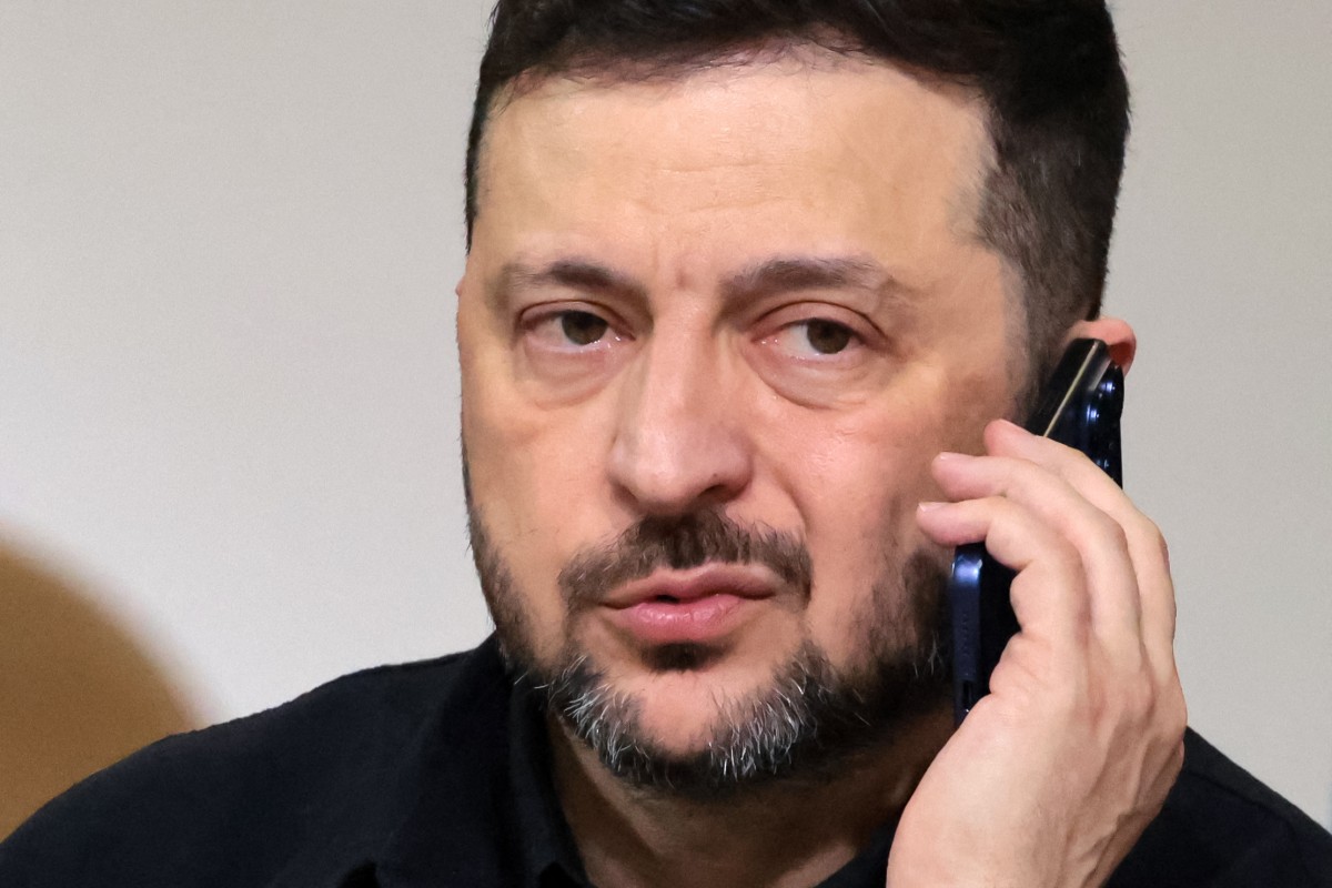 الرئيس الأوكراني فولوديمير زيلينسكي (أ ف ب). 