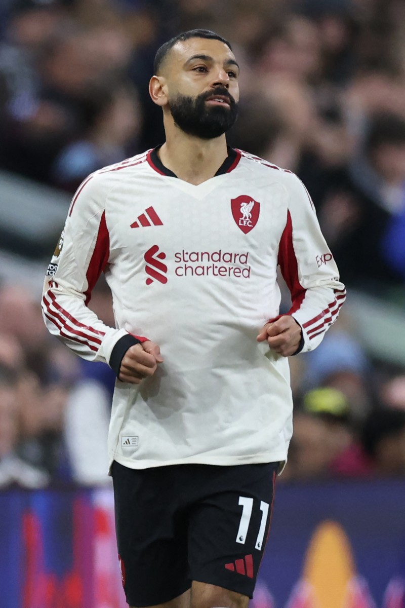 محمد صلاح. (أ ف ب)