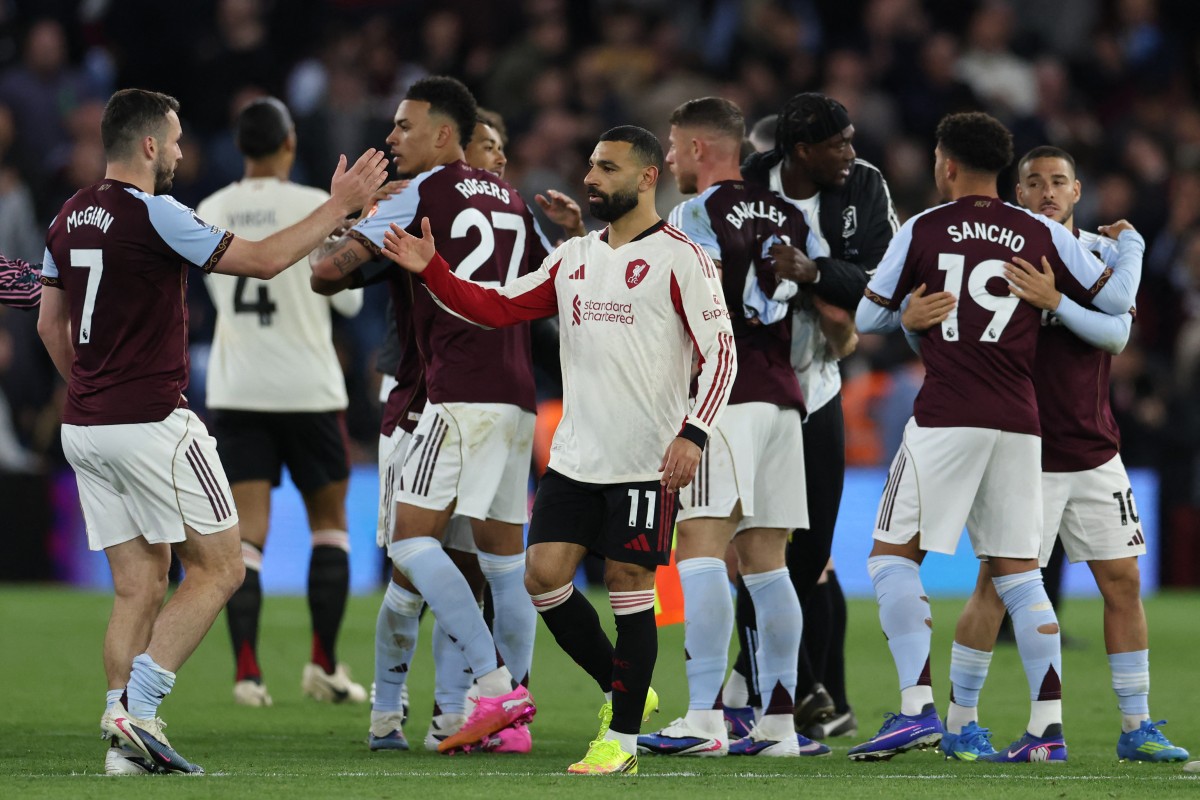 محمد صلاح. (أ ف ب)