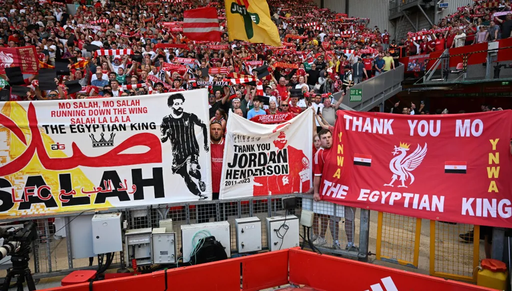 محمد صلاح. (أ ف ب)