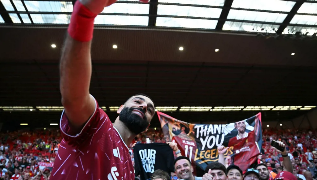 محمد صلاح. (أ ف ب)
