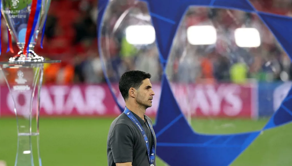 ميكيل أرتيتا بطل بنكهة الفشل