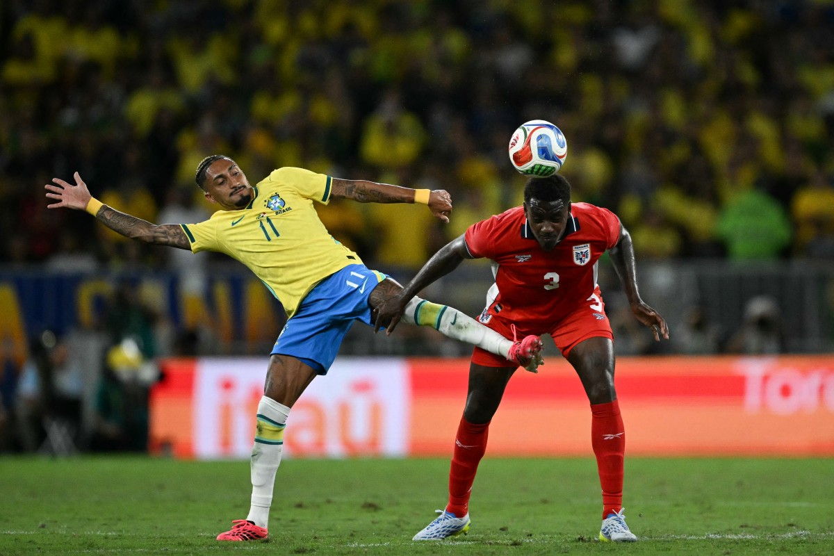 من مباراة البرازيل وبنما استعداداً لكأس العالم 2026. (أ ف ب)