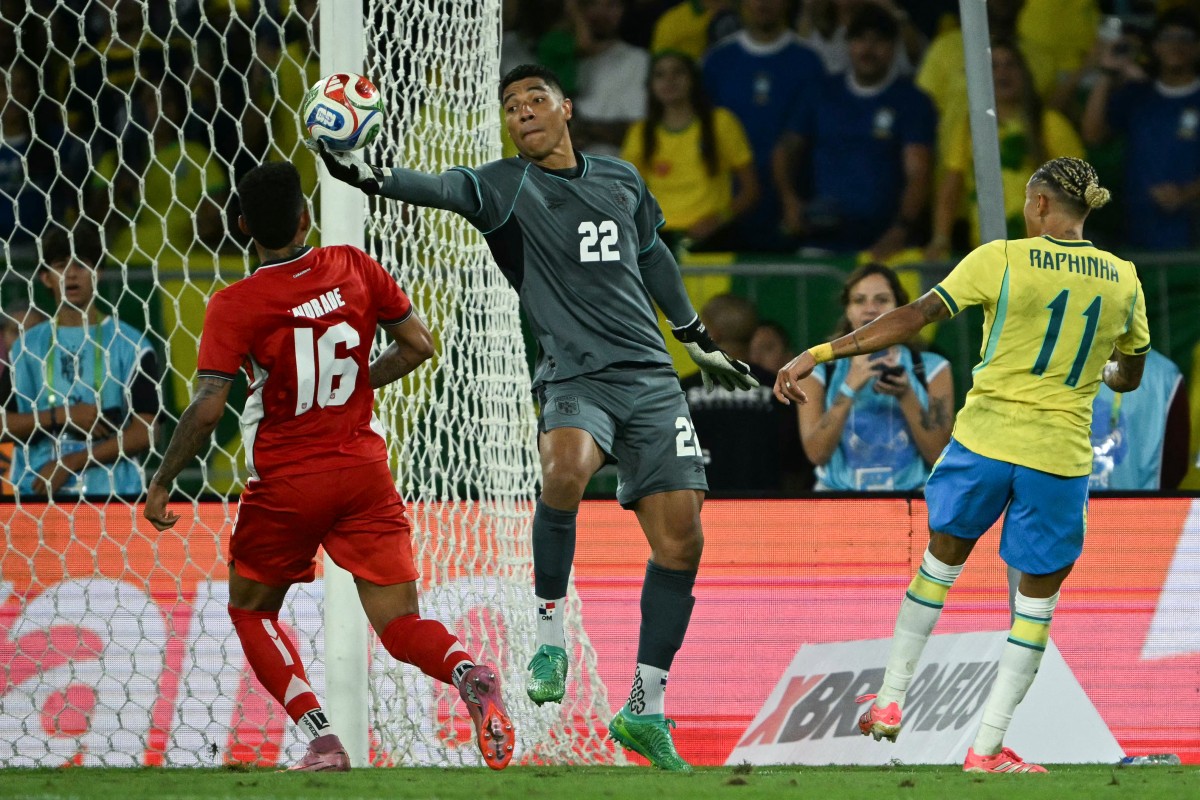 من مباراة البرازيل وبنما استعداداً لكأس العالم 2026. (أ ف ب)