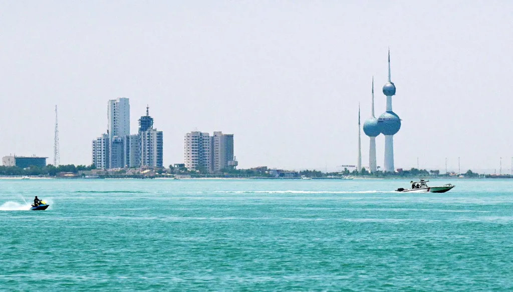 مشهد عام من الكويت (أ ف ب).