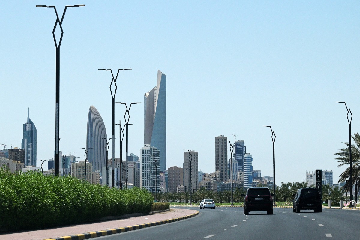 مشهد عام من الكويت (أ ف ب).