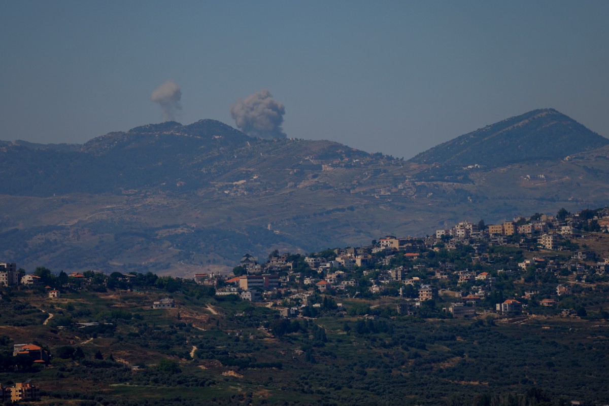 غارات على جنوب لبنان. (أ ف ب)