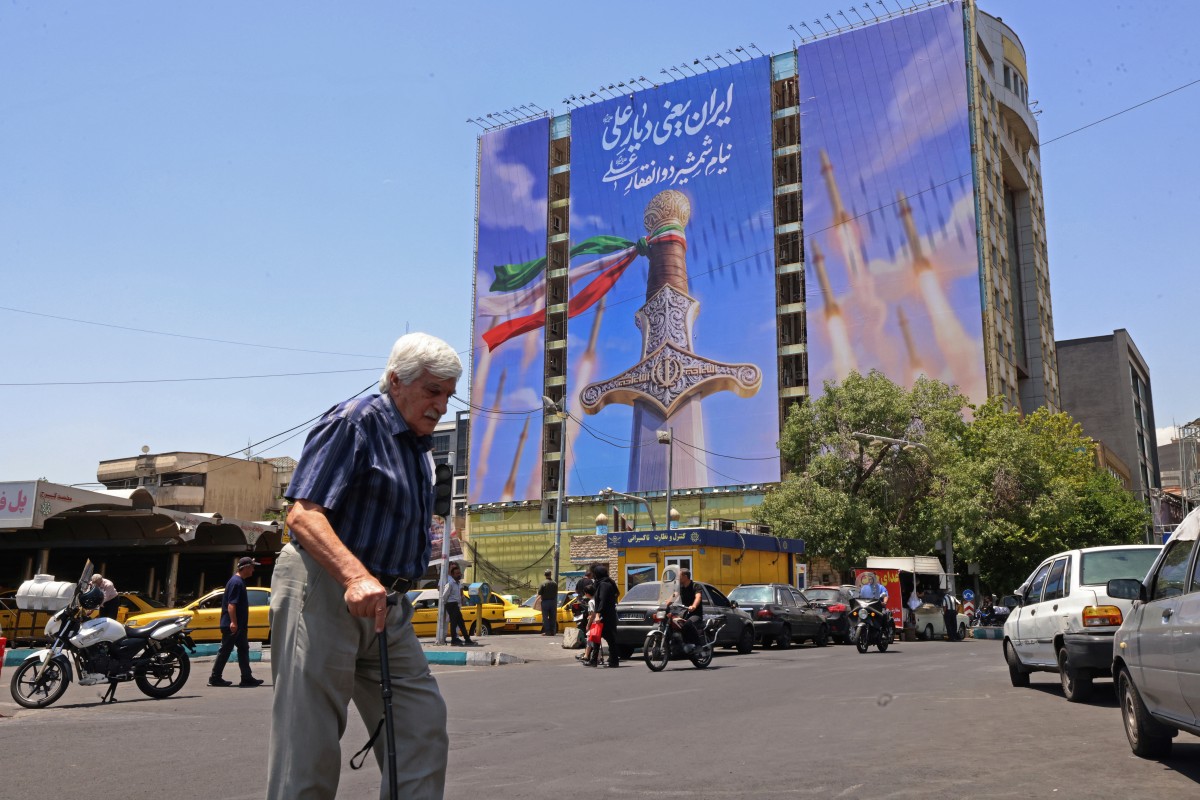 طهران. (أ ف ب)