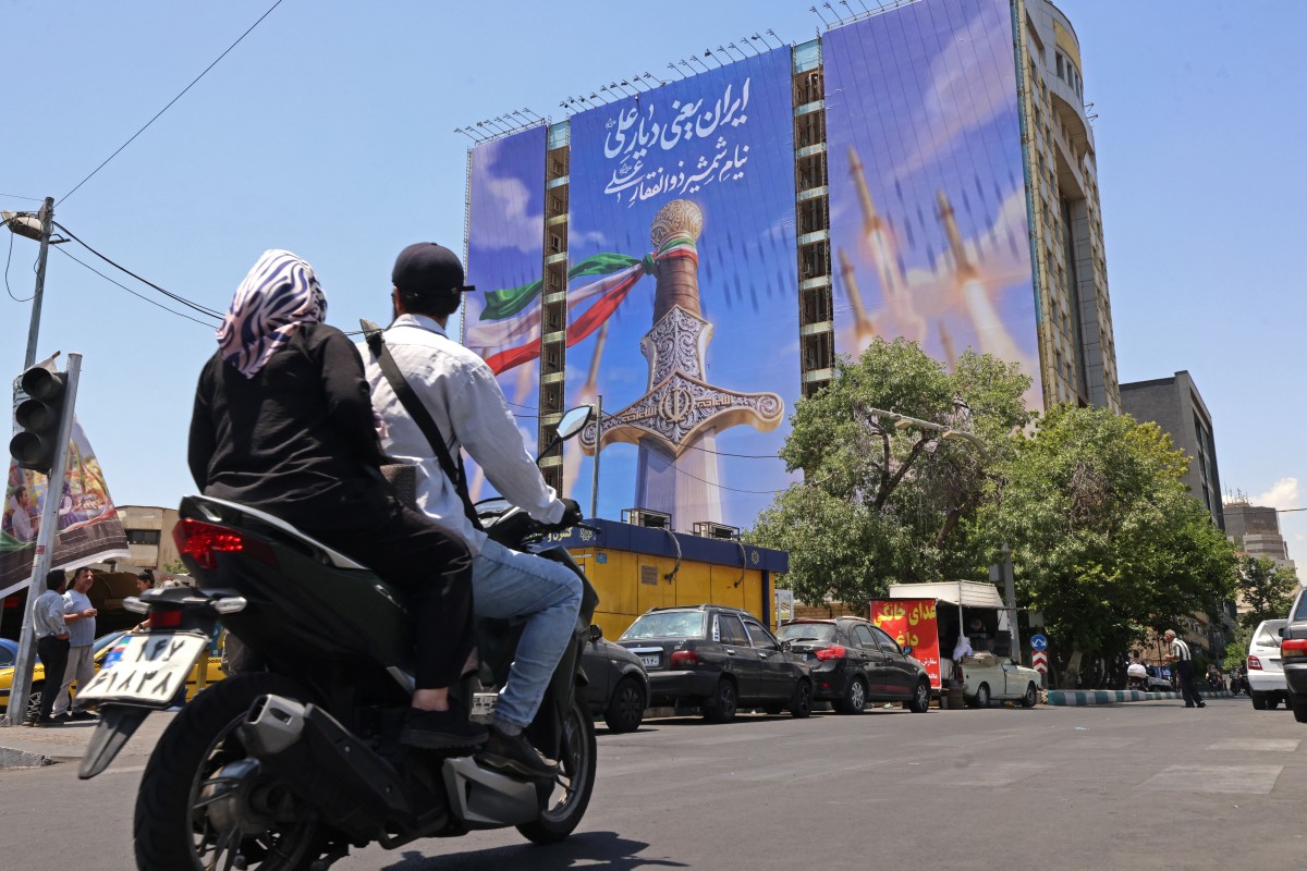 طهران. (أ ف ب)