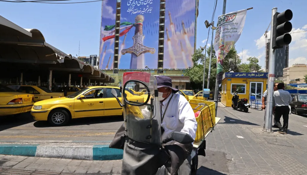 العاصمة الإيرانية طهران (أ ف ب).
