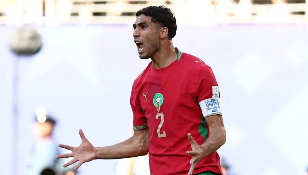 أشرف حكيمي يدخل التاريخ في كأس العالم 2026