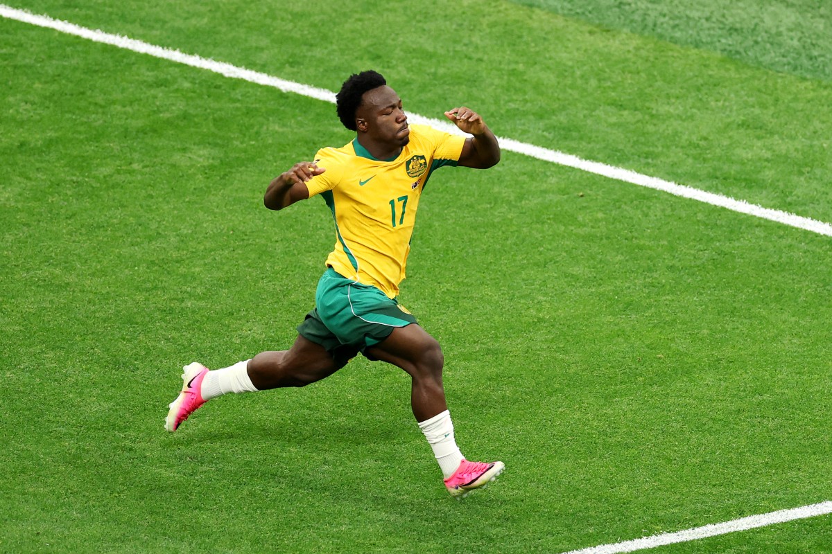 من مباراة تركيا ضد أستراليا في كأس العالم 2026. (أ ف ب)