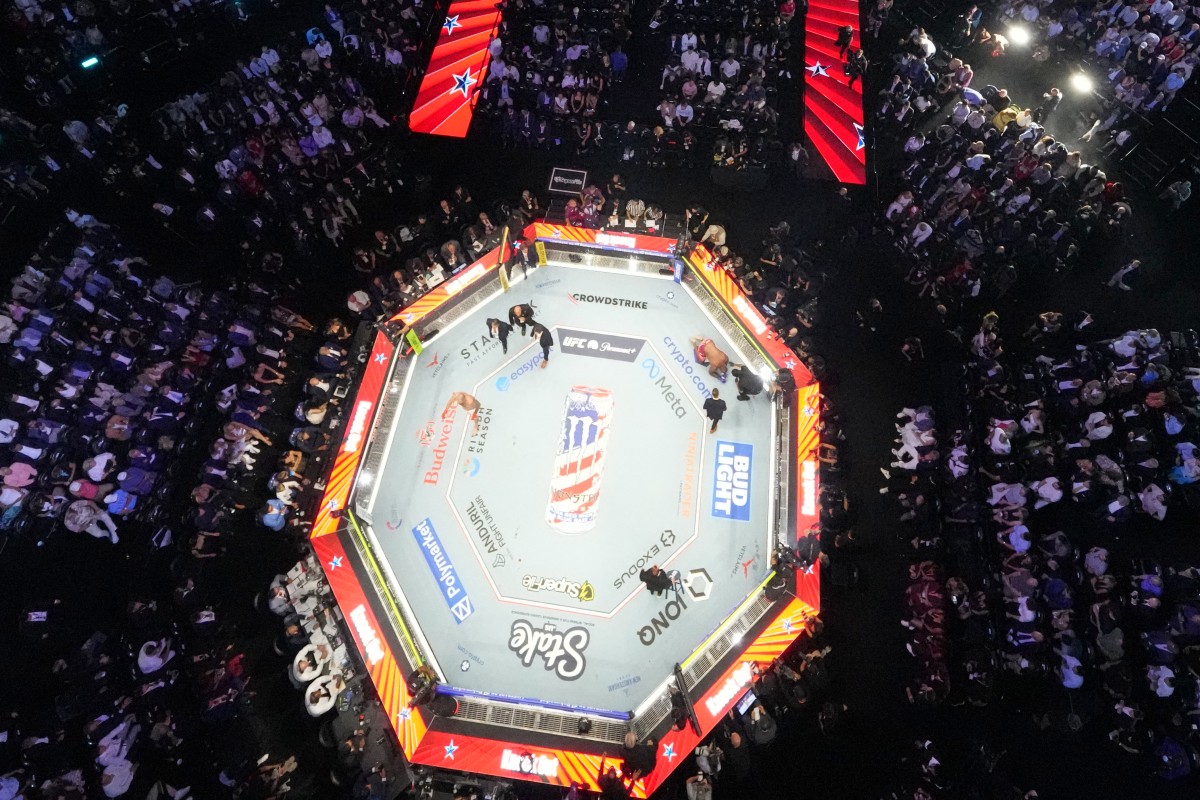 يوم تاريخي في البيت الأبيض بتنظيم UFC Freedom 250. (أ ف ب)