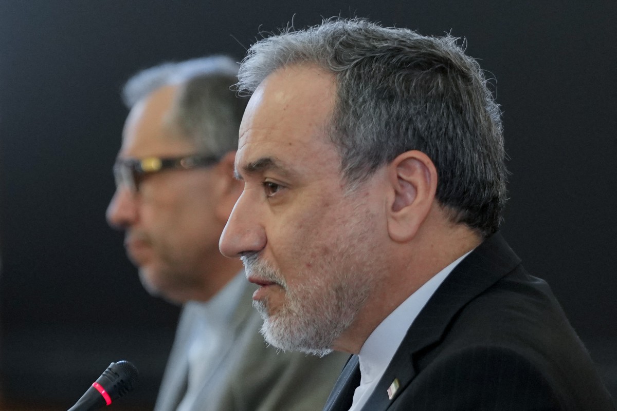 وزير الخارجية الإيراني عباس عراقجي (أ ف ب)