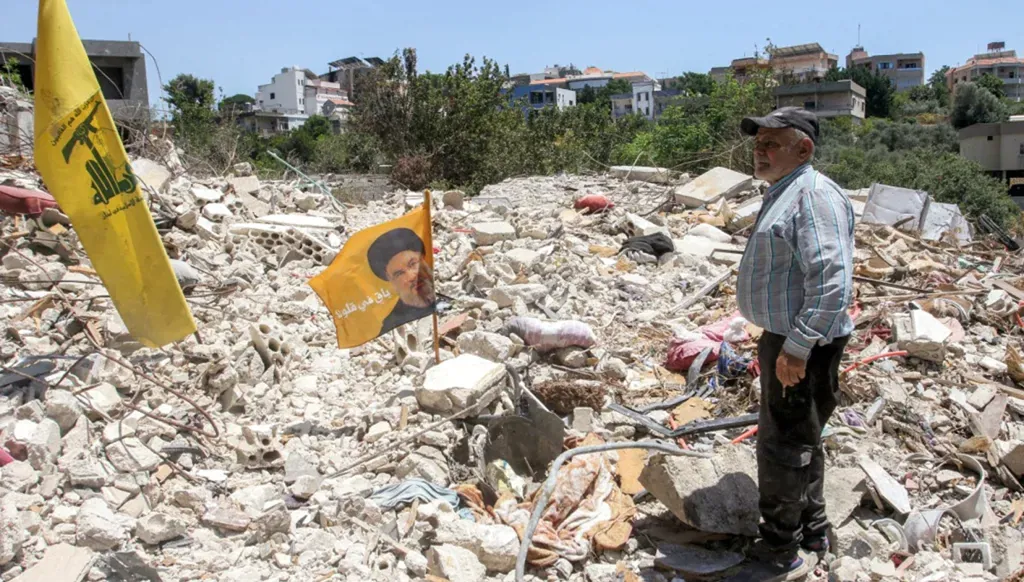 A view of Deir Qanoun Al Nahr in southern Lebanon (AFP).