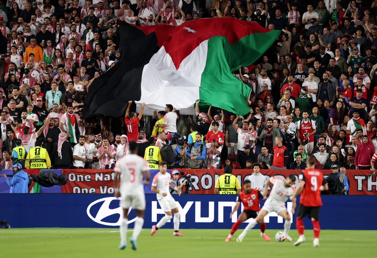 من مباراة الأردن والنمسا في كأس العالم 2026. (أ ف ب)