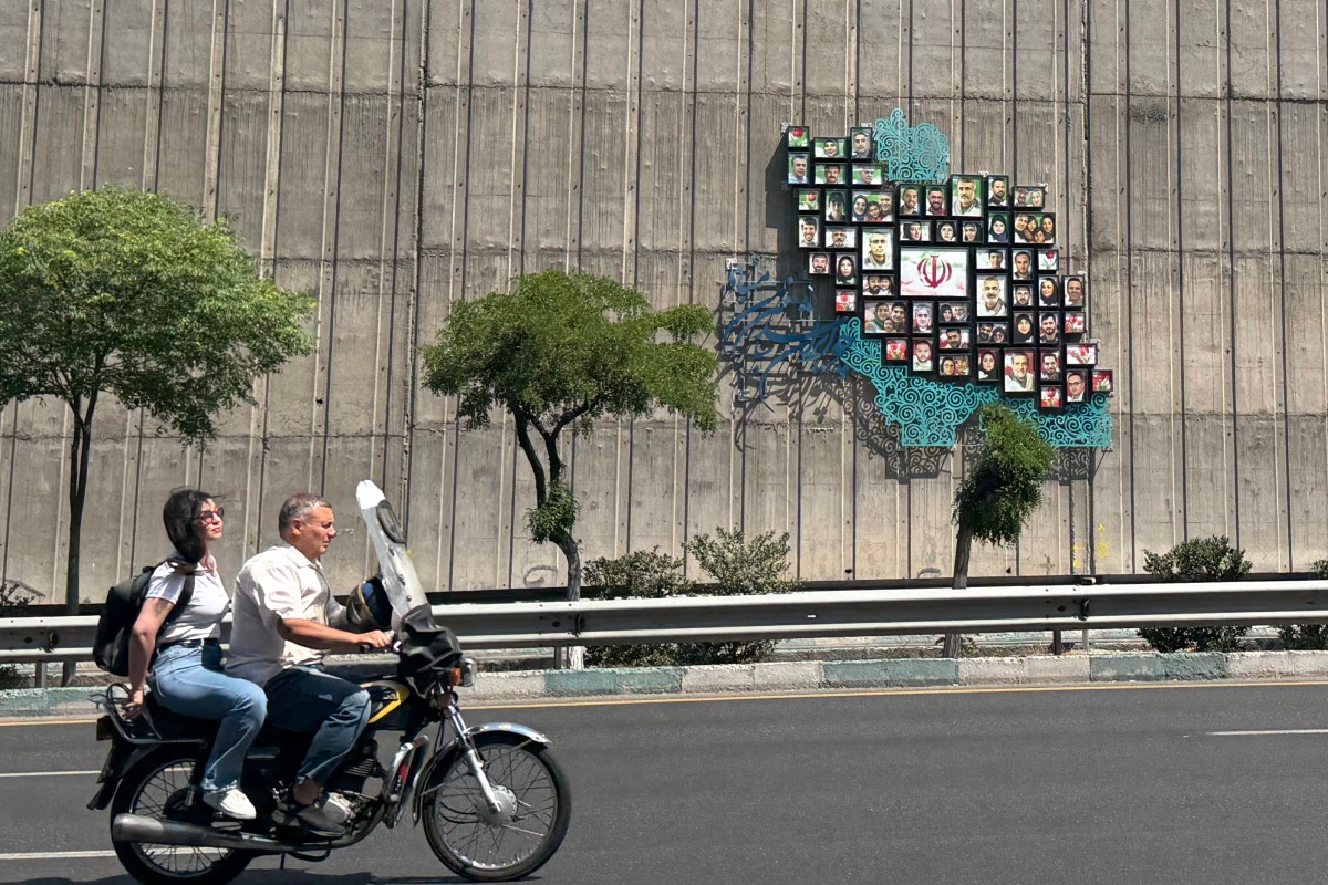 طهران. (أ ف ب)