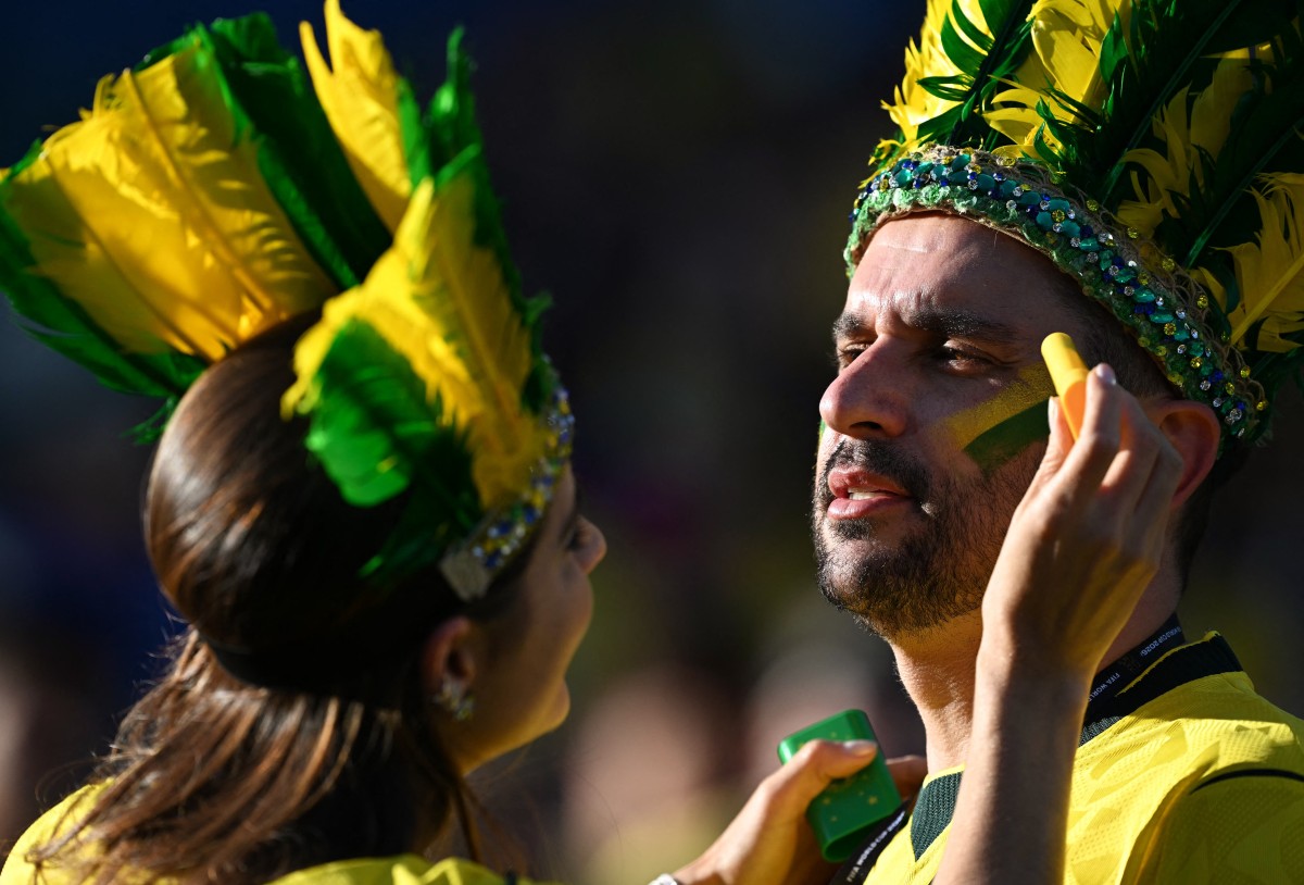 من مباراة البرازيل وهايتي في كأس العالم 2026. (أ ف ب)