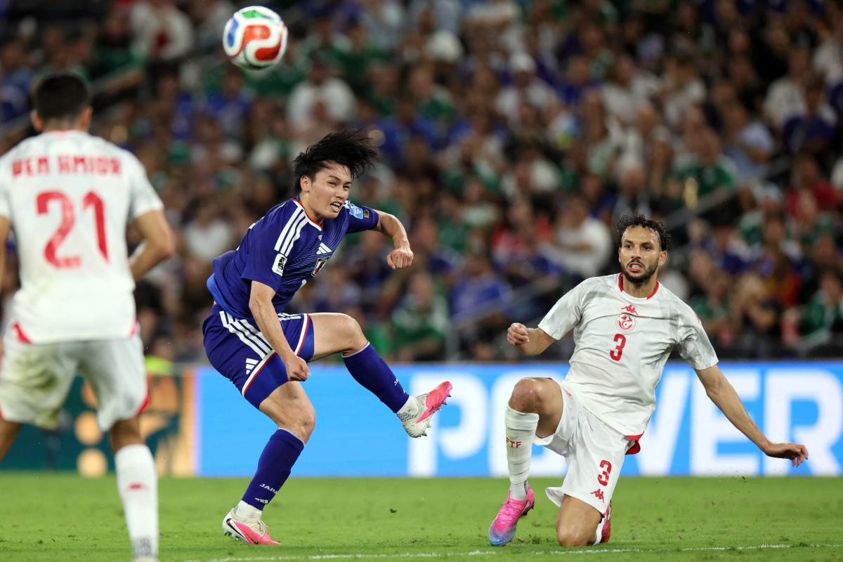 من مباراة تونس واليابان في كأس العالم 2026. (أ ف ب)