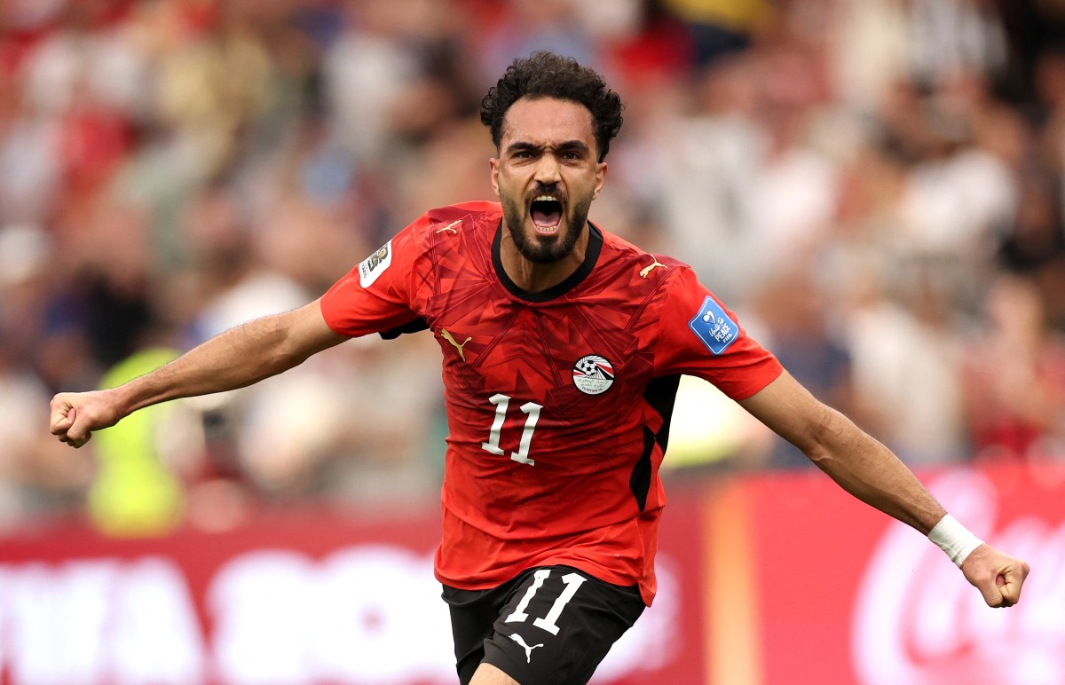 تألق مصري في الشوط الثاني. (أ ف ب)