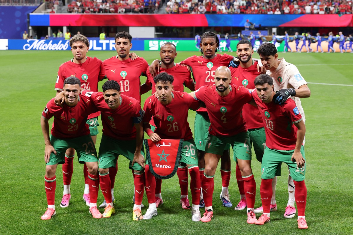 تشكيلة المغرب. (أ ف ب)