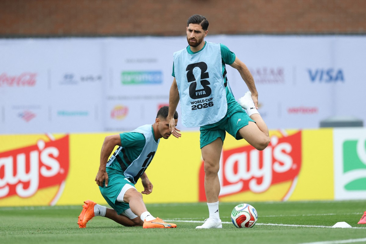 إيران قبل مواجهة مصر في كأس العالم 2026. (أ ف ب)