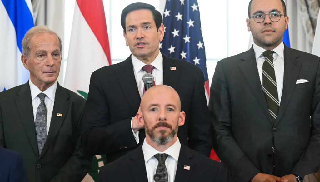 رئيس أركان وزارة الخارجية الأميركية دانيال هولر (أ ف ب).