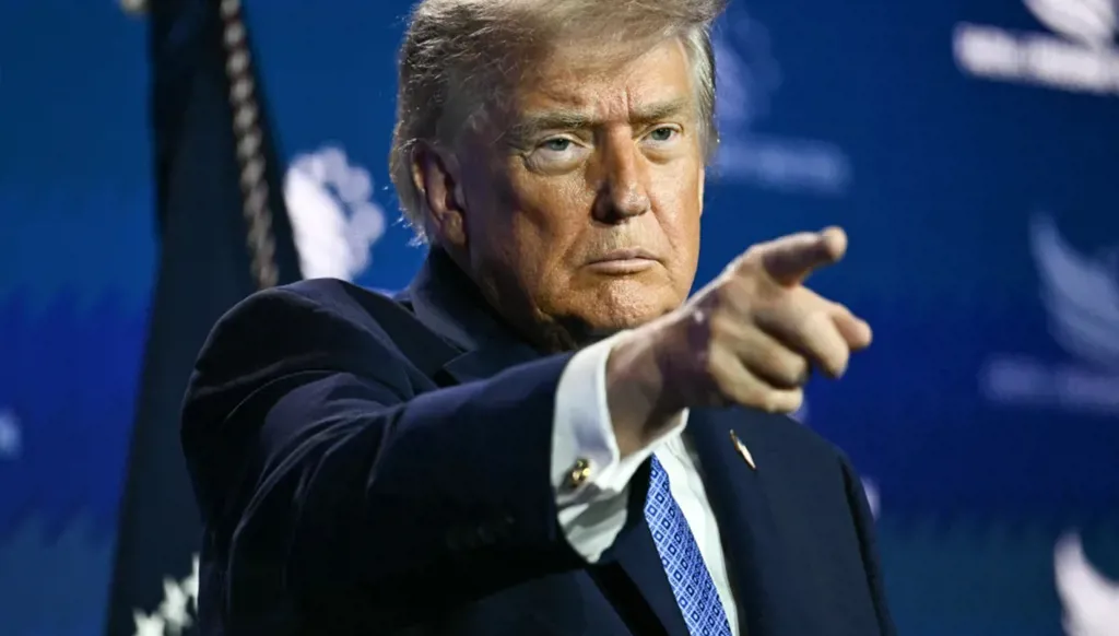 US President Donald Trump. (AFP)