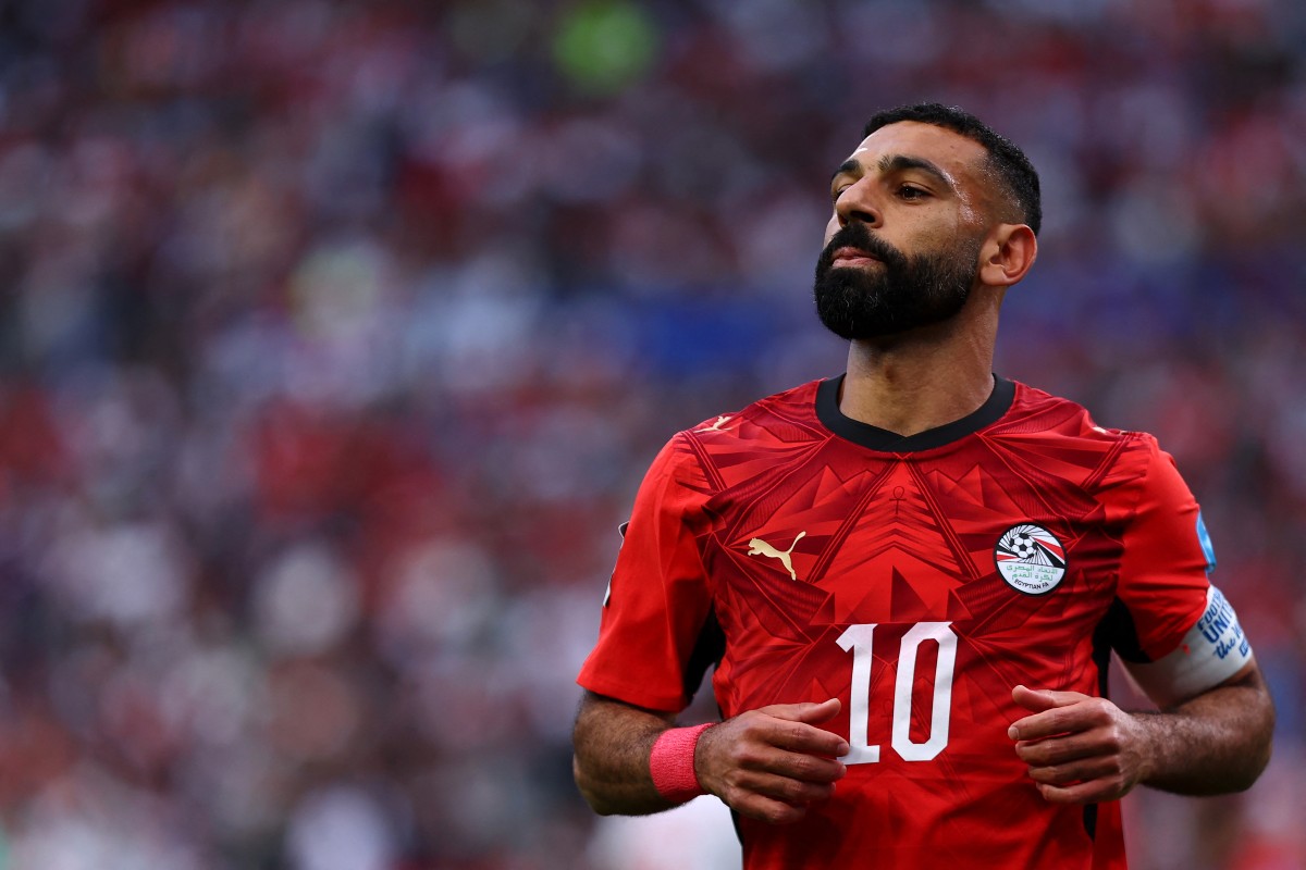 النجم المصري محمد صلاح. (أ ف ب)