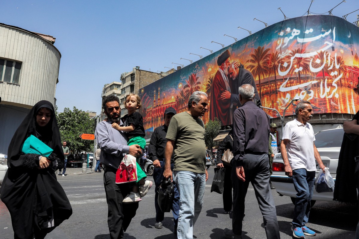 طهران. (أ ف ب)