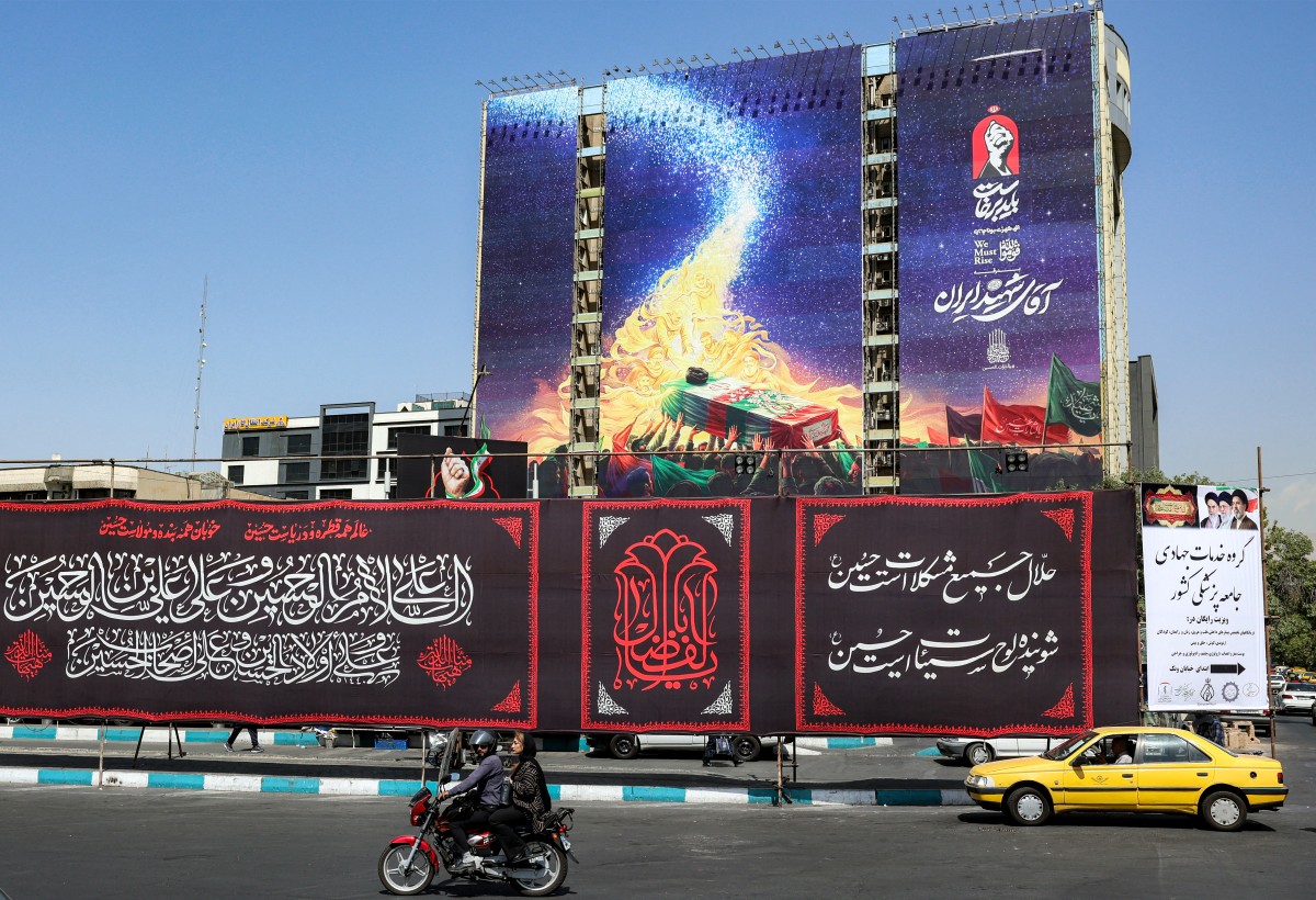 العاصمة الإيرانية طهران (أ ف ب).
