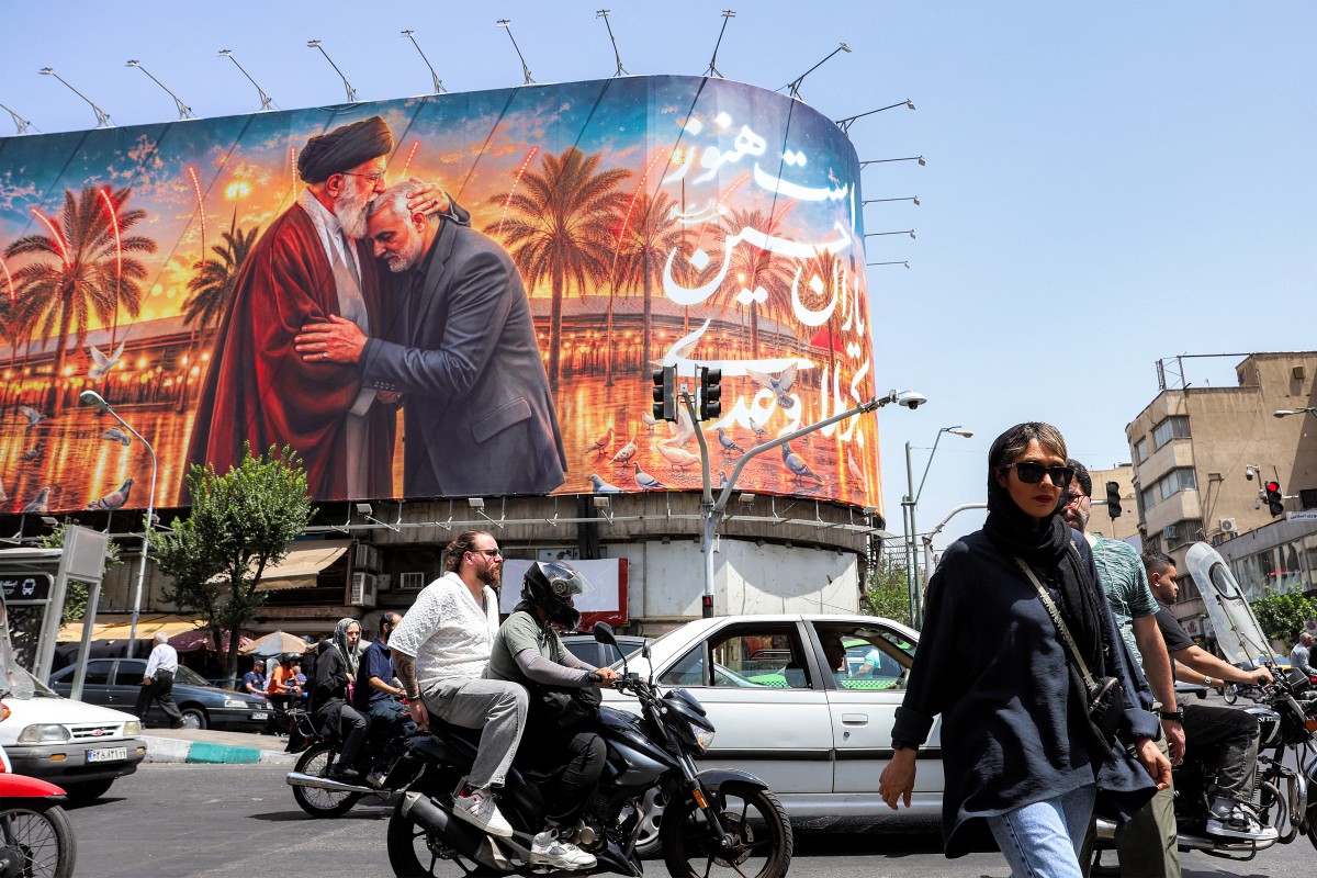 مشهد من العاصمة الإيرانية طهران (أ ف ب)