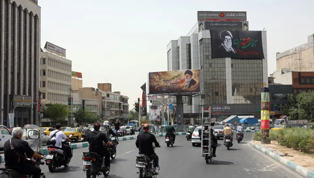 العاصمة الإيرانية طهران (أ ف ب).