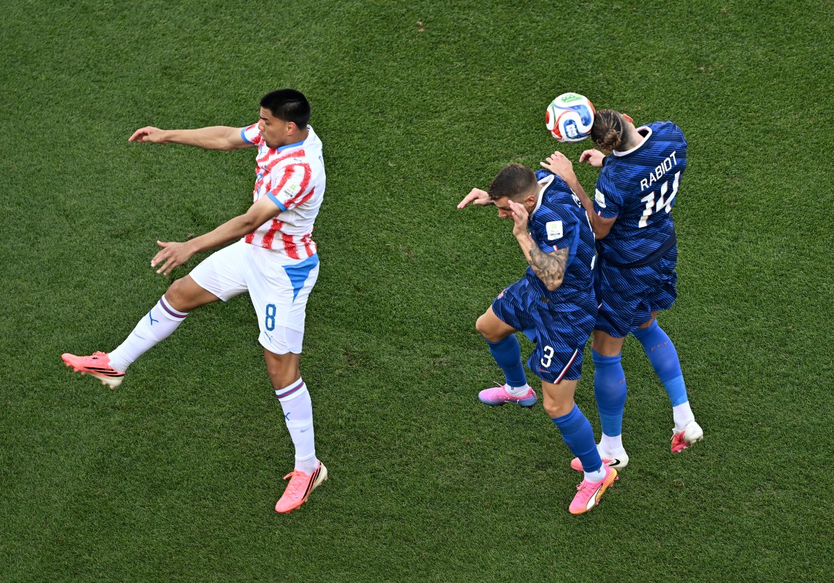فرنسا ضد باراغواي في كأس العالم 2026. (أ ف ب)