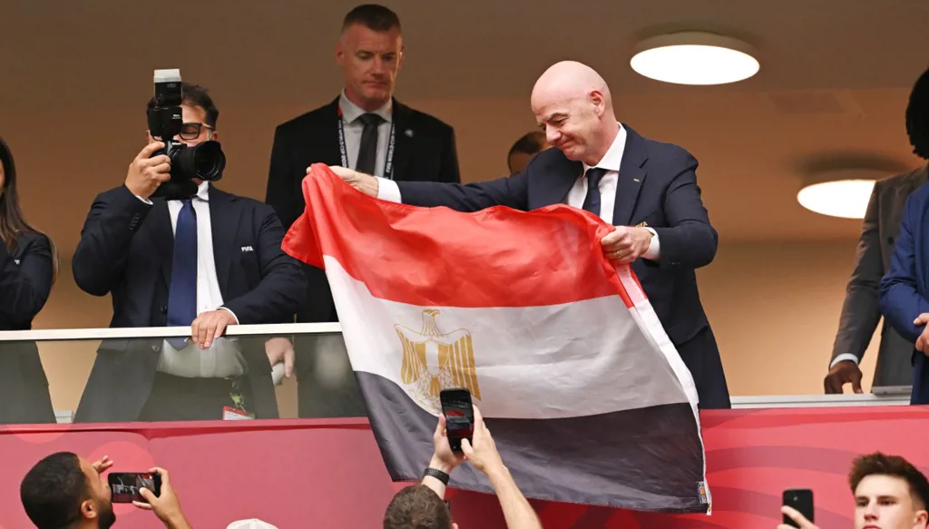 السويسري جياني إنفانتينو. (أ ف ب) 
