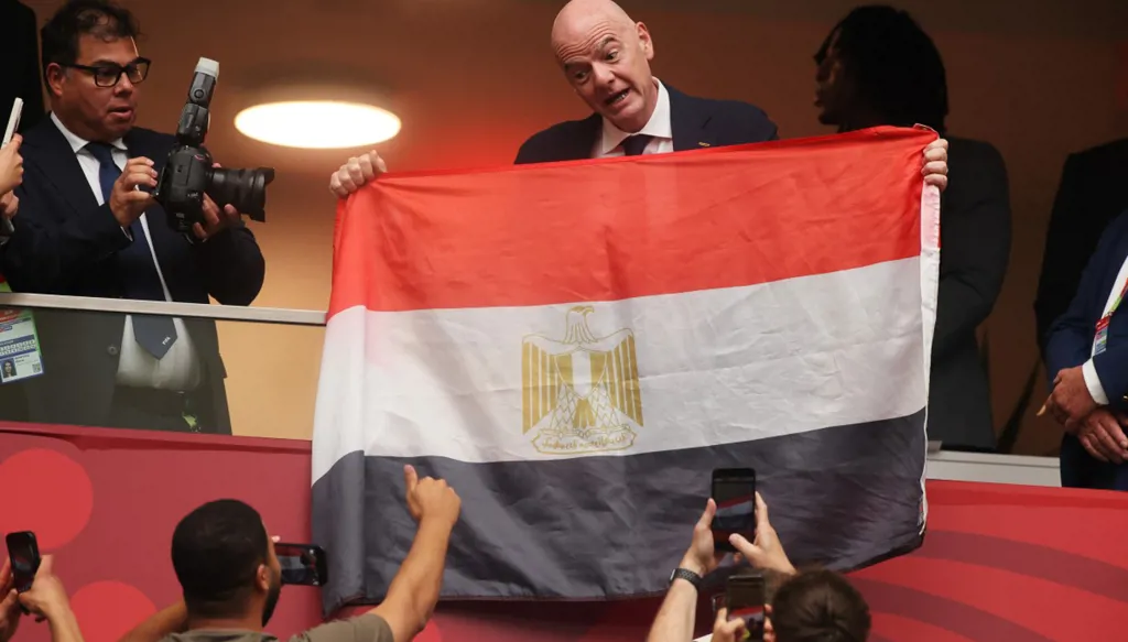 السويسري جياني إنفانتينو. (أ ف ب) 