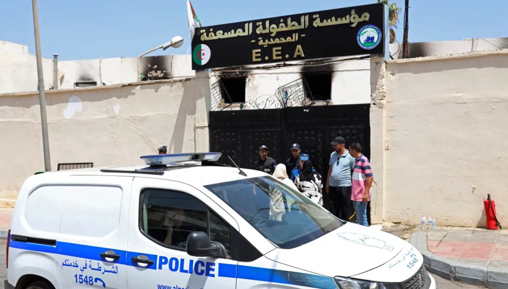 الشرطة الجزائرية تكشف سبب حريق دار الأيتام بالعاصمة