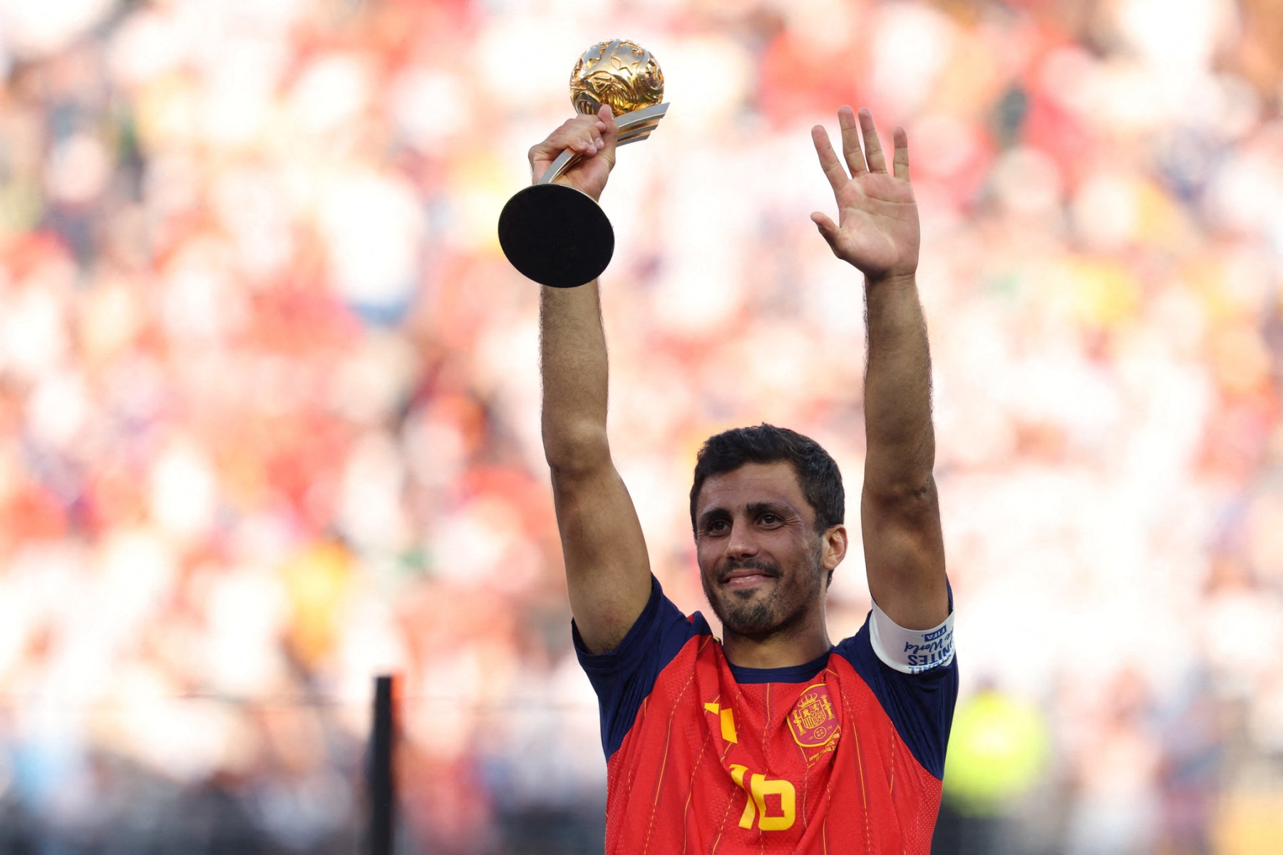 رودري أفضل لاعب في كأس العالم 2026. (أ ف ب)