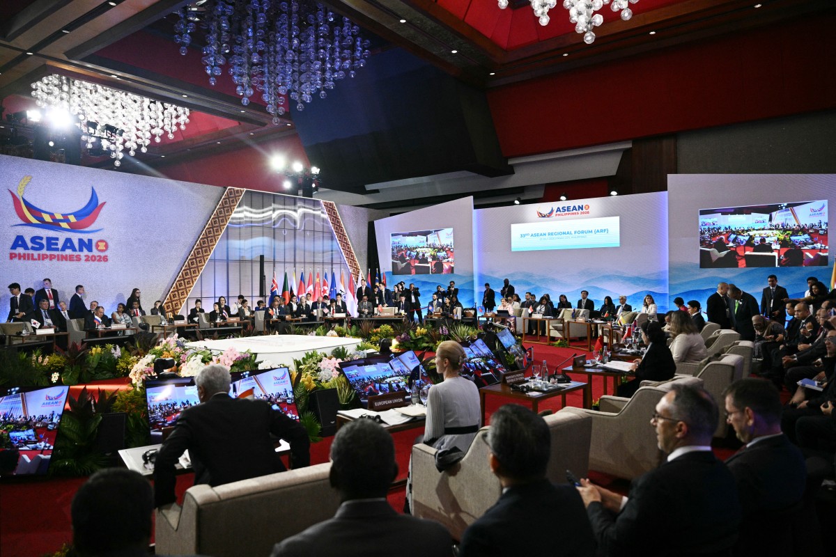 اجتماع لوزراء خارجية دول جنوب شرق آسيا (أ ف ب).
