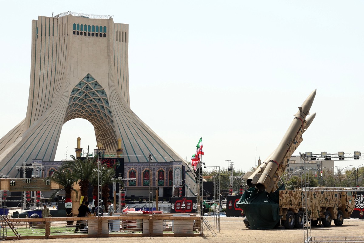 طهران. (أ ف ب)