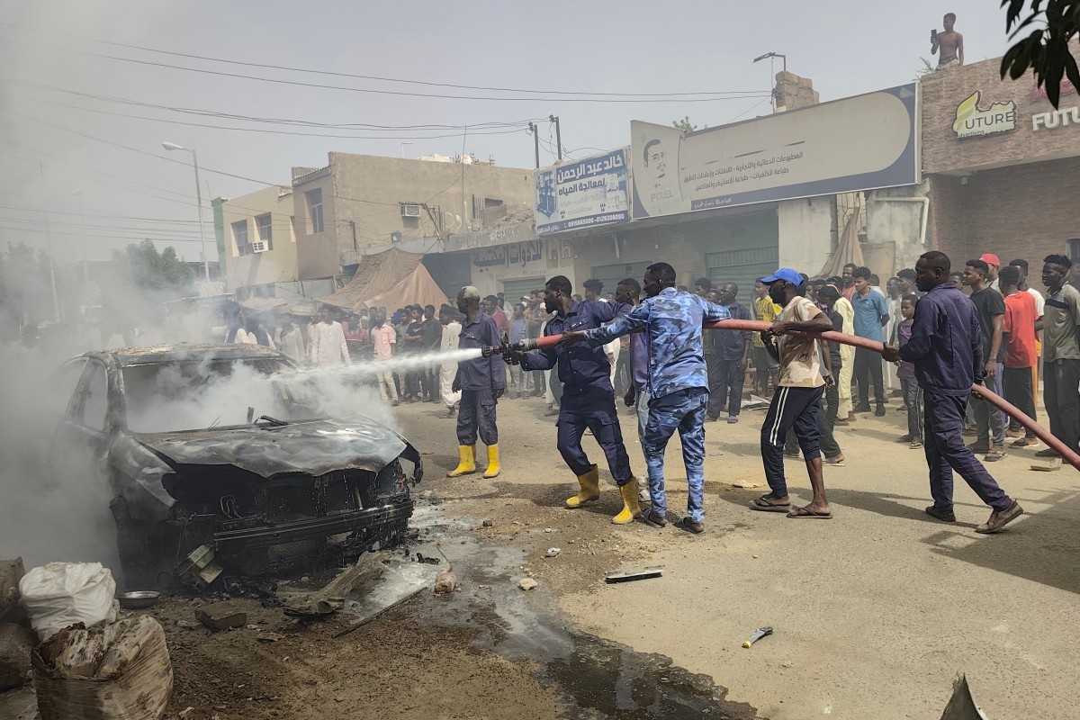العنف في السودان (أ ف ب).